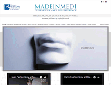 Tablet Screenshot of madeinmedi.org